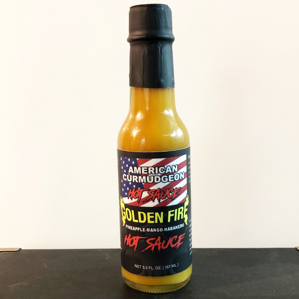 " Golden Fire " Hot Sauce